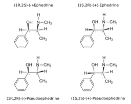 molecola efedrina
